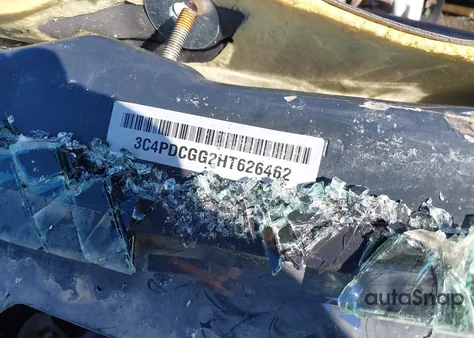 2017 Dodge Journey Crossroad z USA, uszkodzony, nr VIN 3C4PDCGG2HT626462